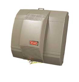 Fan humidifier to add moisture to larger homes with winter dry air in Toledo Ohio area homes from Maumee Valley Heating & Air Conditioning.