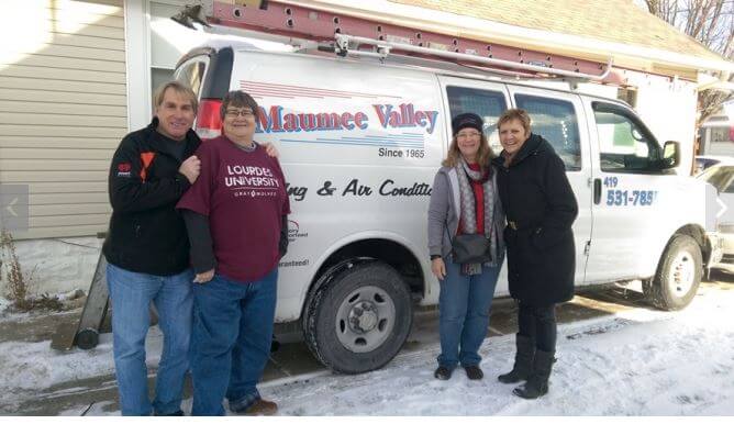 Maumee Valley Heating & Air Conditioning, including new gas furnace in Toledo home.