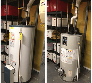 New water hot water tanks, tankless hot water tanks for Toledo area homes.