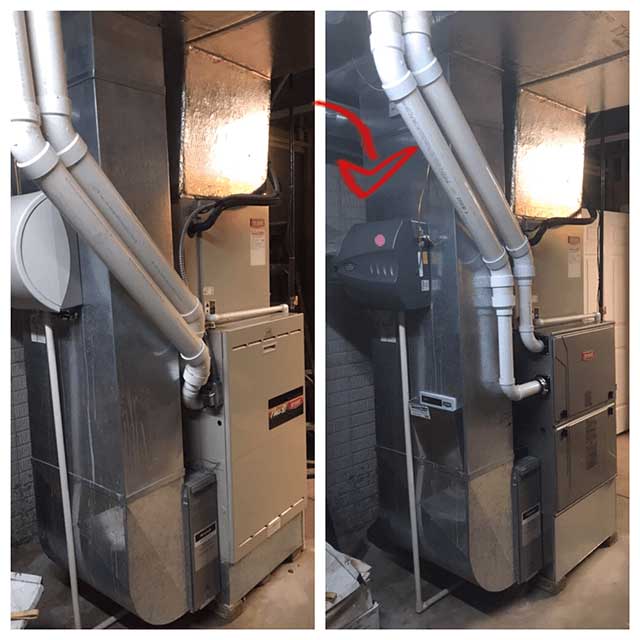 Humidifier add to Furnace