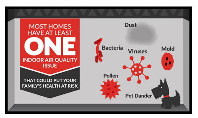 Improve indoor air quality for seniors and children.